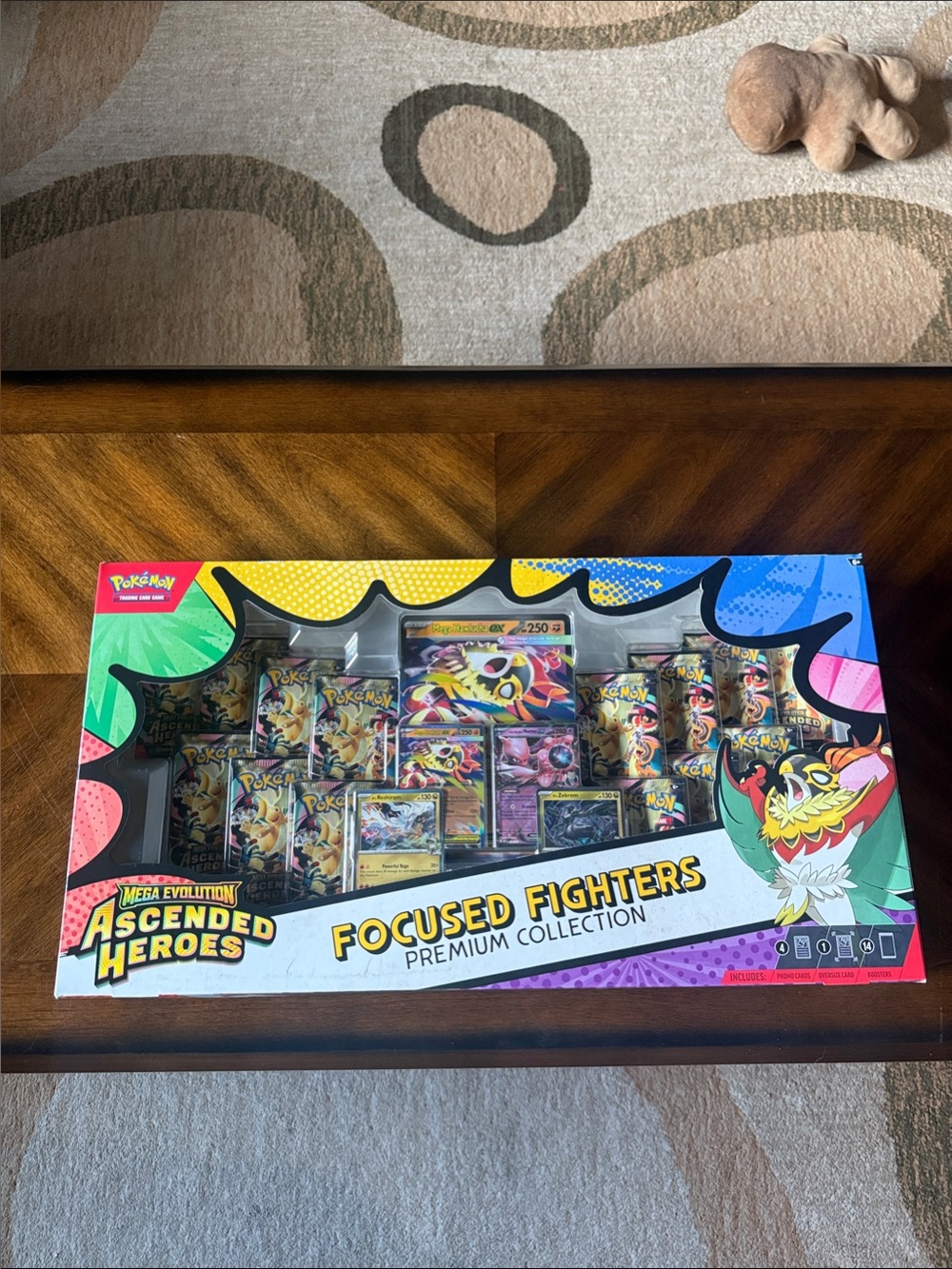 Pokemon Focused Fighters Premium Collection - Yellow, Blue, Red Sealed brand new
